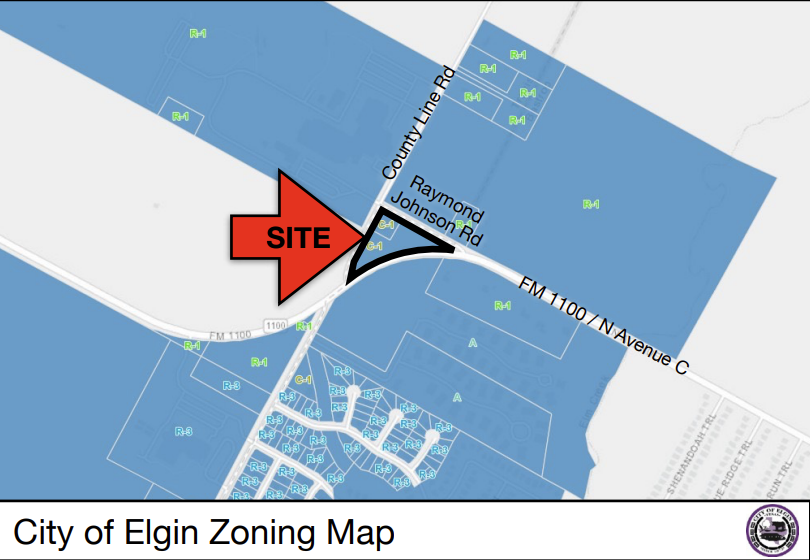 City of Elgin Zoning Map