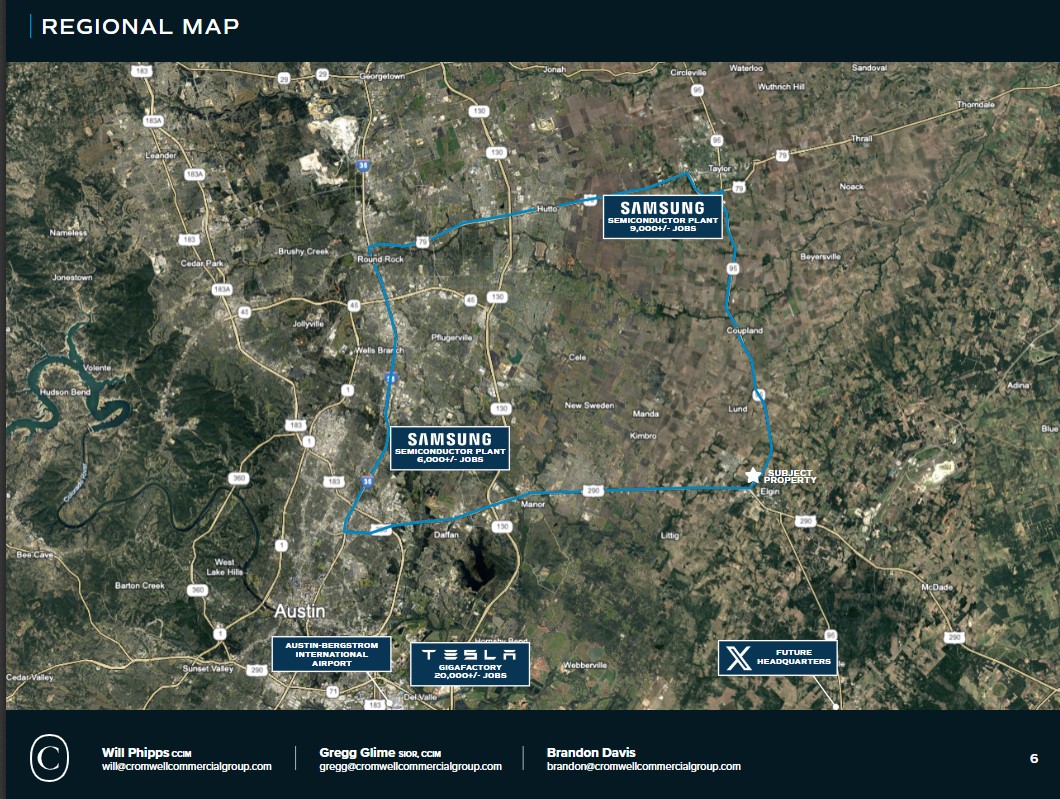 Regional Map of Property